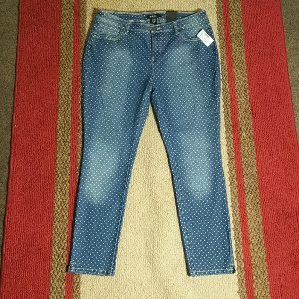 Roz & Ali Polka Jean's Size 12